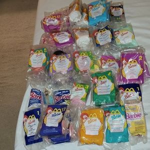 McDonald's / 48  BARBIES /  1 COMIC BOOK.  BUNDLE